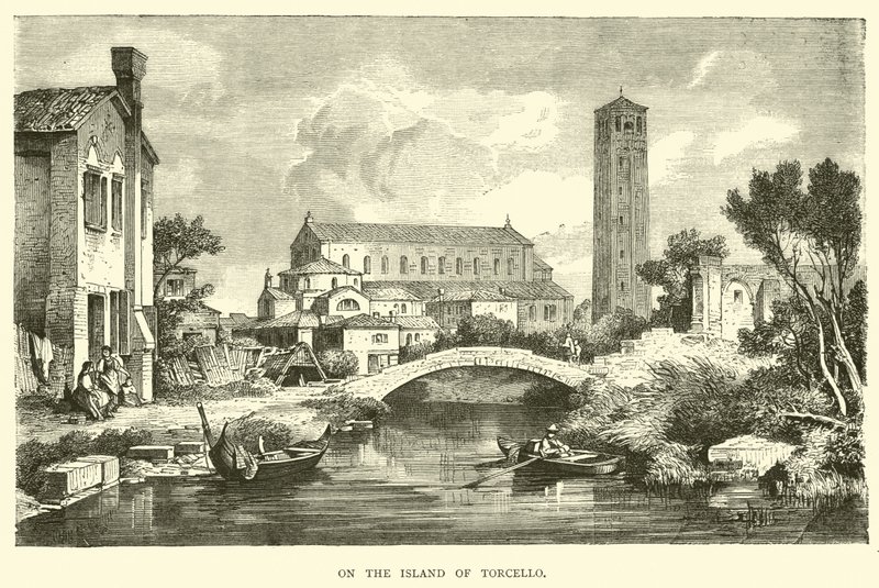 On the Island of Torcello by English School