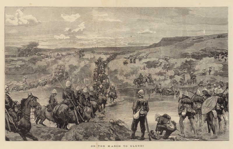 On the March to Ulundi by English School
