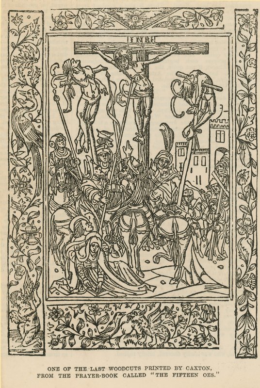 One of the Last Woodcuts Printed by Caxton by English School