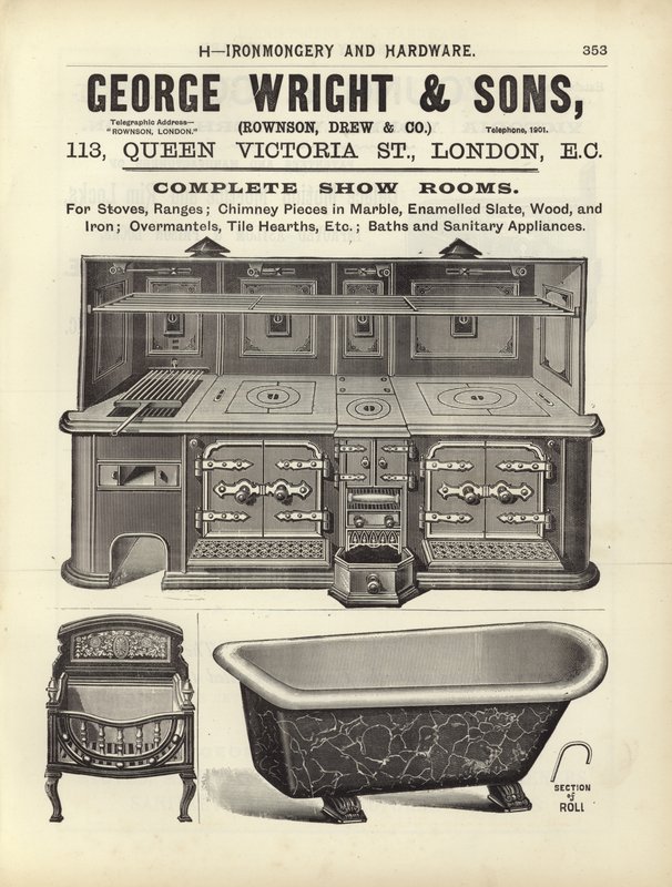 Page from The Architects, Surveyors and Engineers Compendium 1892 by English School