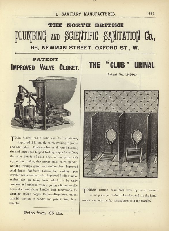 Page from The Architects, Surveyors and Engineers Compendium 1892 by English School