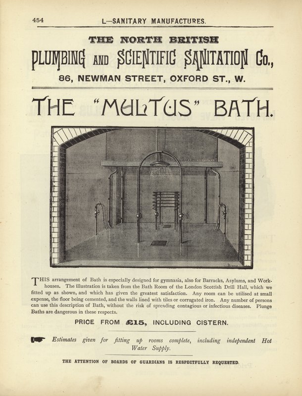 Page from The Architects, Surveyors and Engineers Compendium 1892 by English School