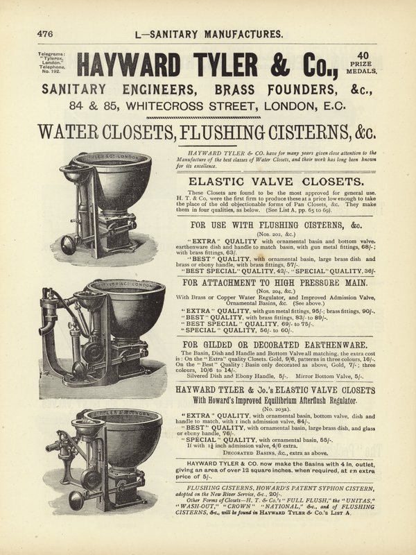 Page from The Architects, Surveyors and Engineers Compendium 1892 by English School