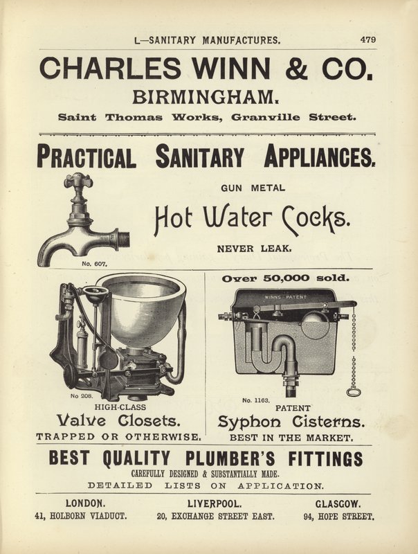 Page from The Architects, Surveyors and Engineers Compendium 1892 by English School