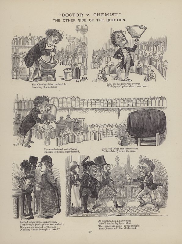Page from The British Working Man or One Who Does Not Believe In Him by English School