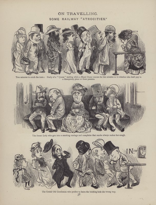 Page from The British Working Man or One Who Does Not Believe In Him by English School
