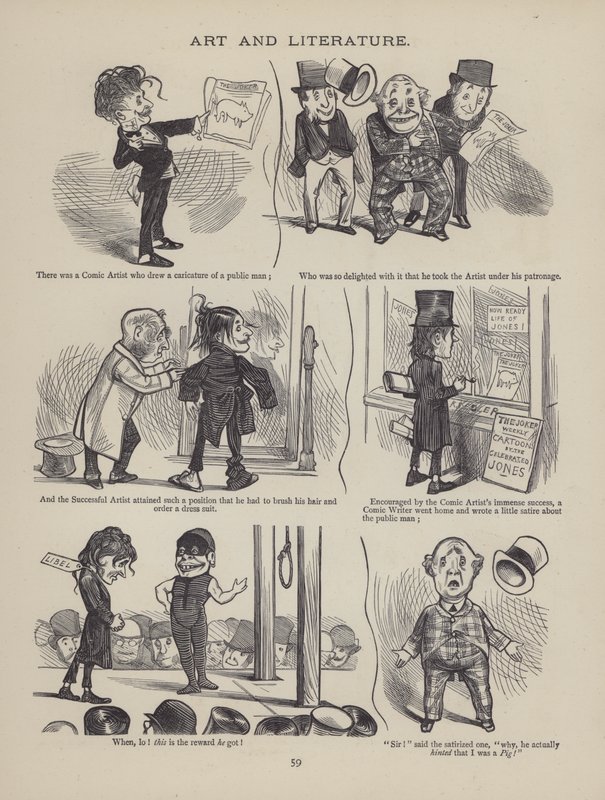 Page from The British Working Man or One Who Does Not Believe In Him by English School