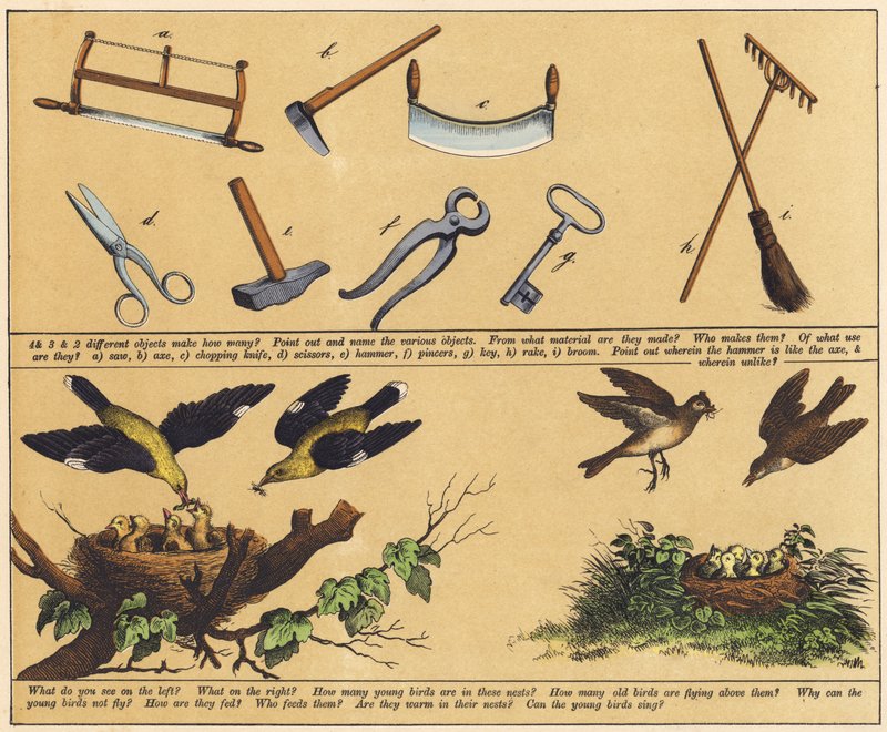 Page from The New Picture Book by English School