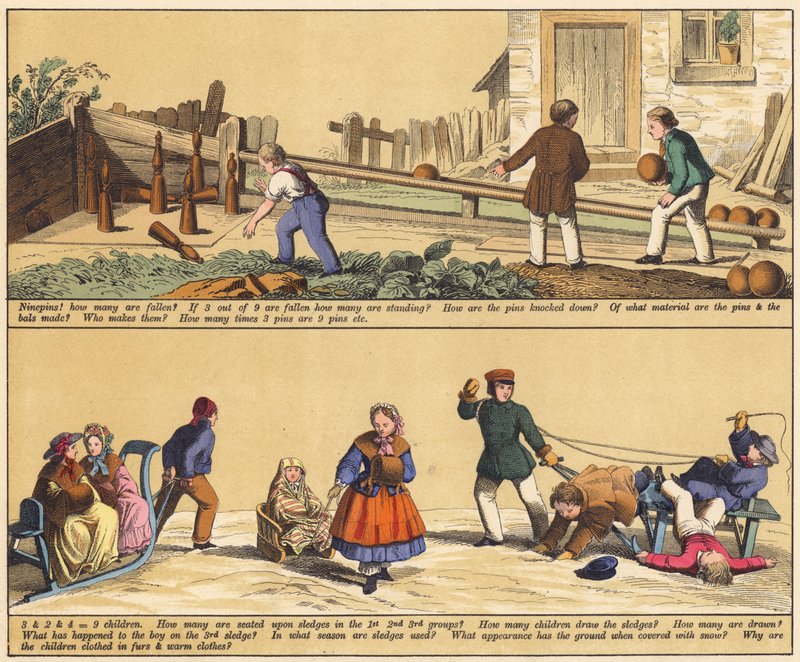 Page from The New Picture Book by English School