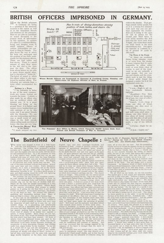 Page from The Sphere, 15 May 1915 by English School