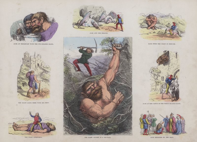 Page from the Attractive Picture Book by English School
