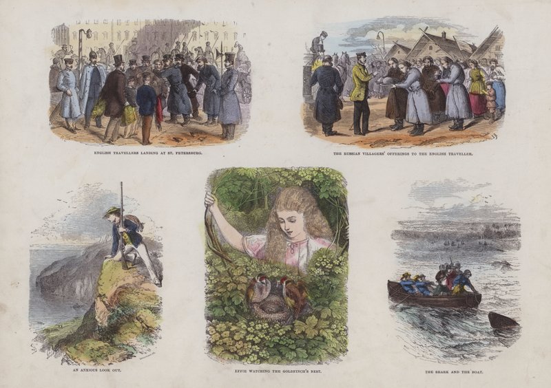 Page from the Attractive Picture Book by English School