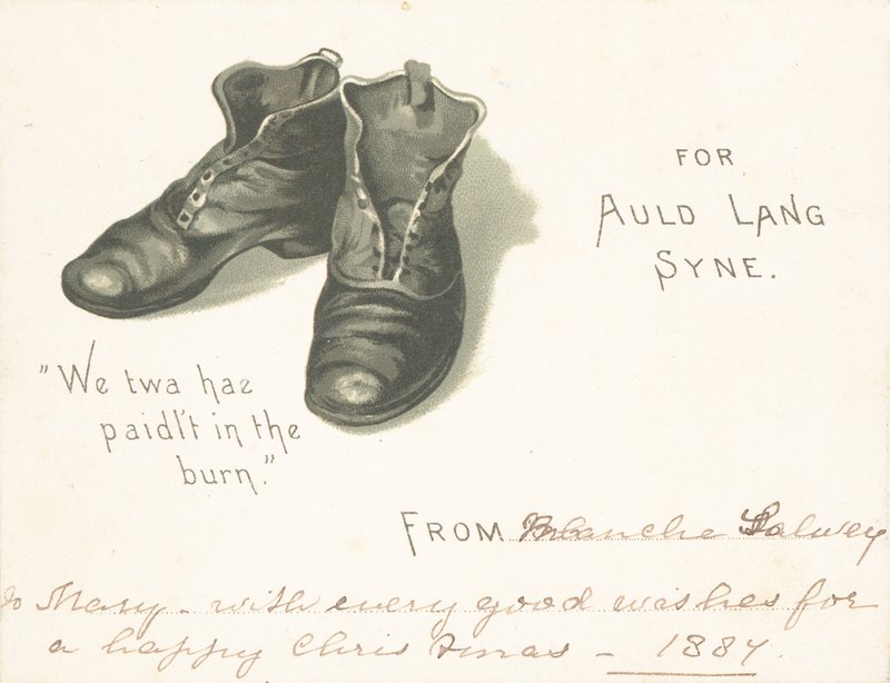 Pair of Black Boots by English School