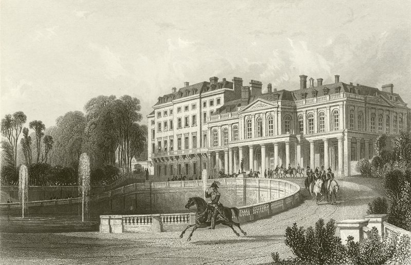 Palace of Saint Cloud by English School