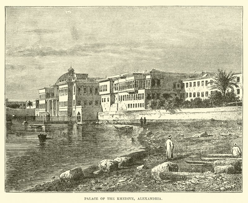 Palace of the Khedive, Alexandria by English School