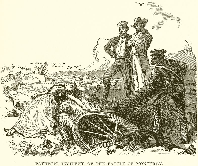 Pathetic Incident of the Battle of Monterey by English School