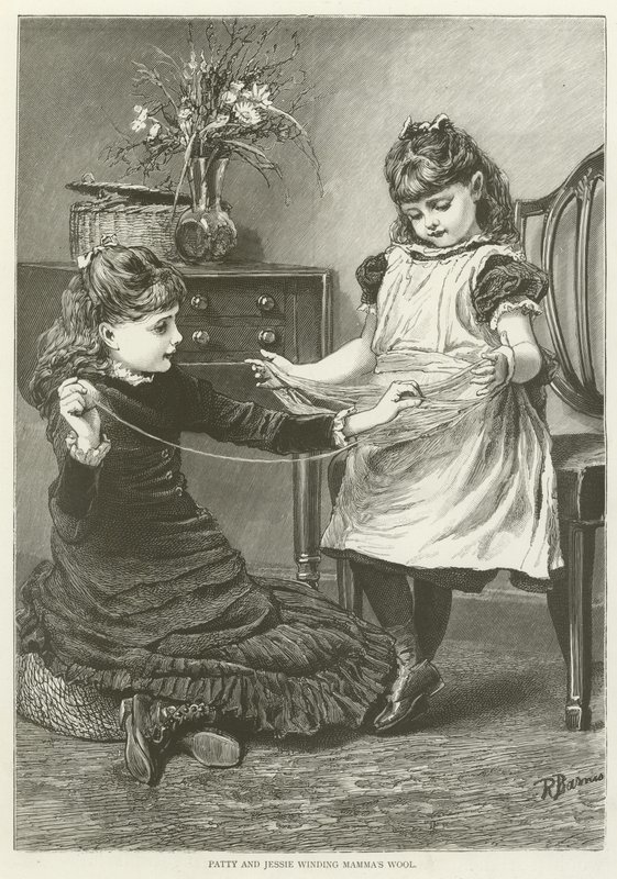 Patty and Jessie Winding Mamma