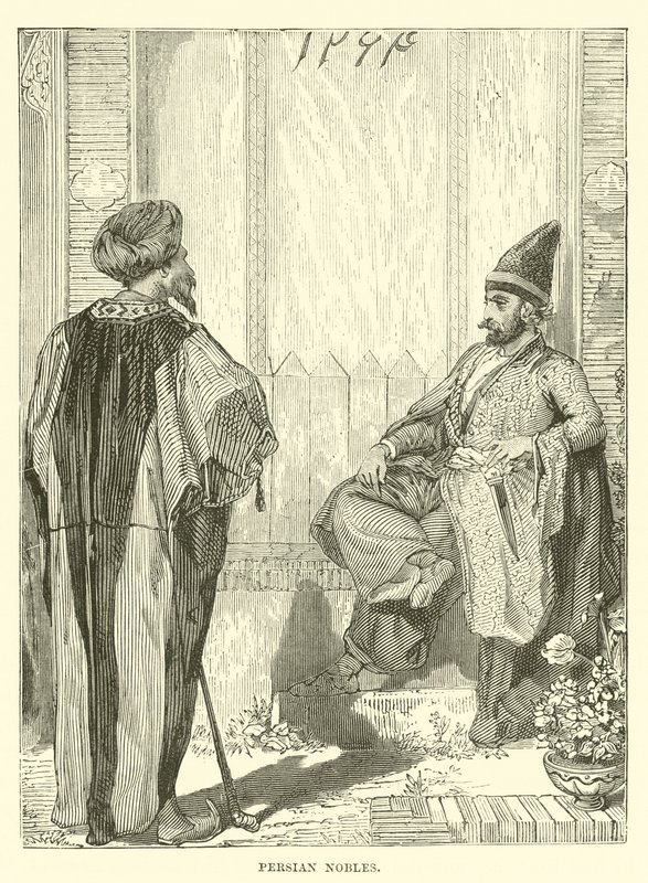 Persian Nobles by English School
