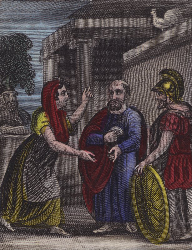 Peter Denied His Blessed Lord by English School