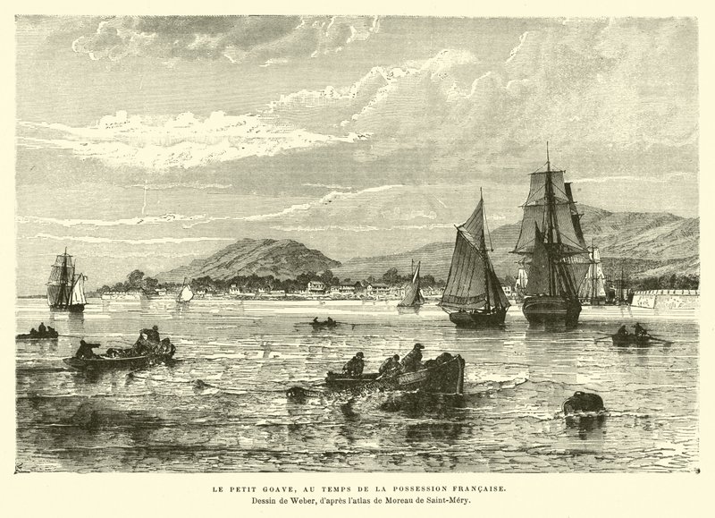 Petit-Goave, Haiti, When It Was a French Possession by English School