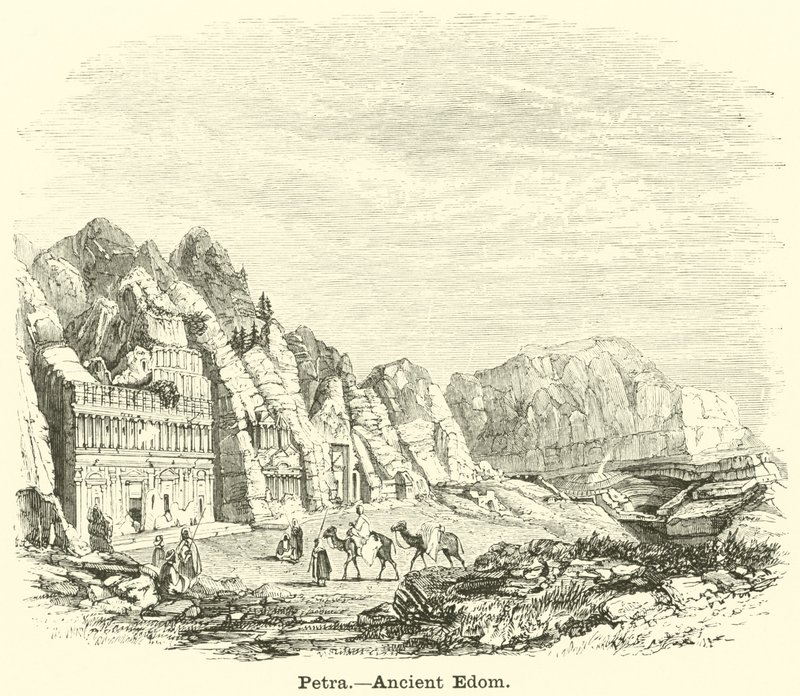 Petra, Ancient Edom by English School