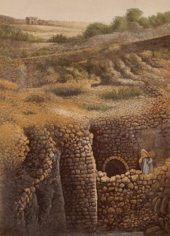 Places Mentioned in the Bible: The Pool of Siloam by English School