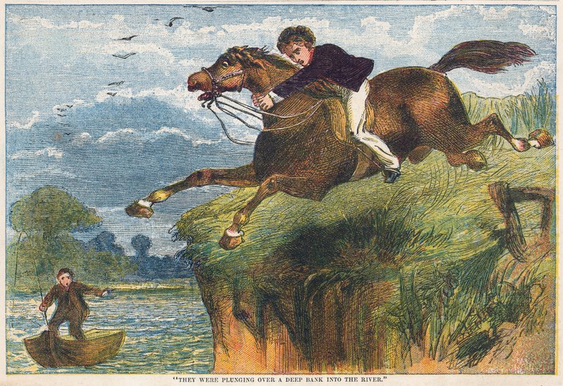Plunging into the River by English School