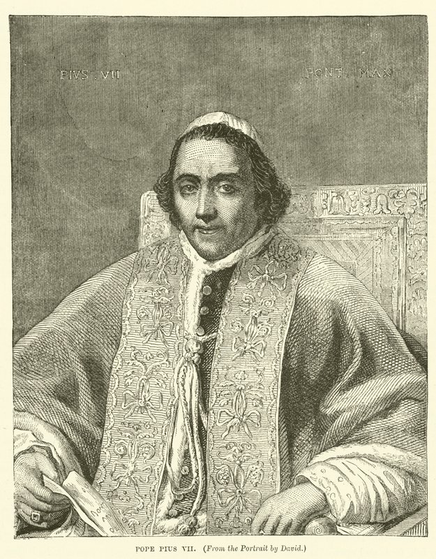 Pope Pius VII by English School