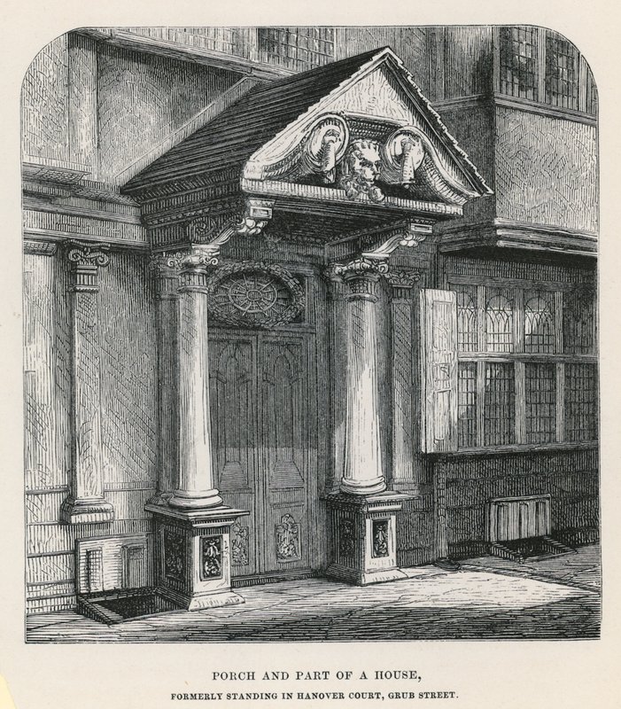 Porch and Part of a House by English School