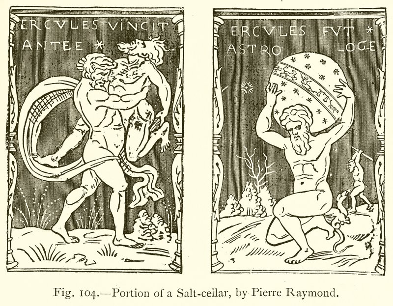 Portion of a Salt-Cellar, by Pierre Raymond by English School