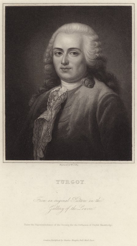 Portrait of Anne-Robert-Jacques Turgot by English School