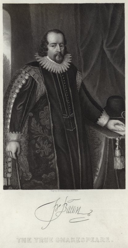 Portrait of Francis Bacon by English School