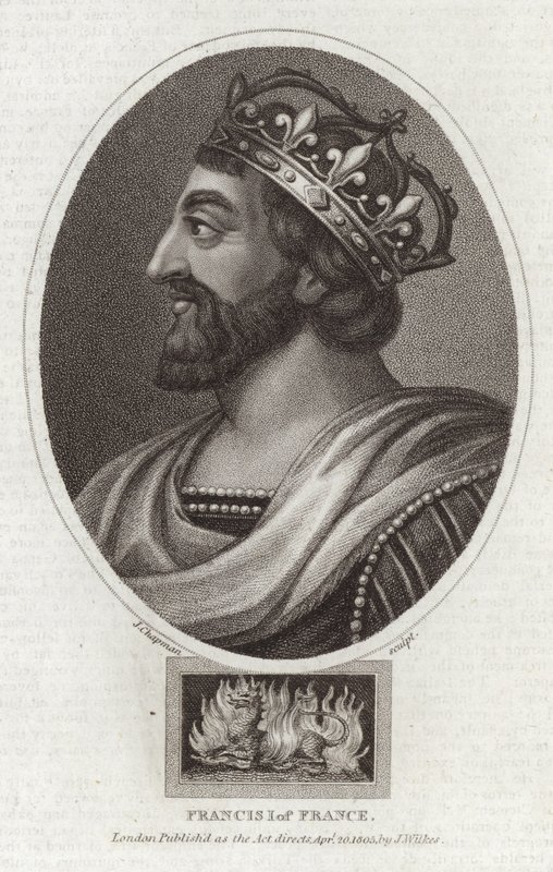 Portrait of Francis I of France by English School