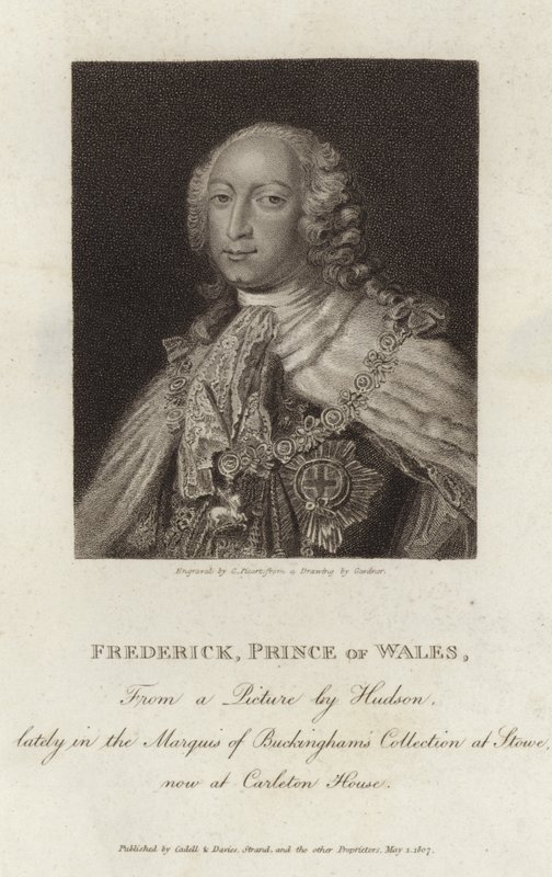 Portrait of Frederick Louis, Prince of Wales by English School