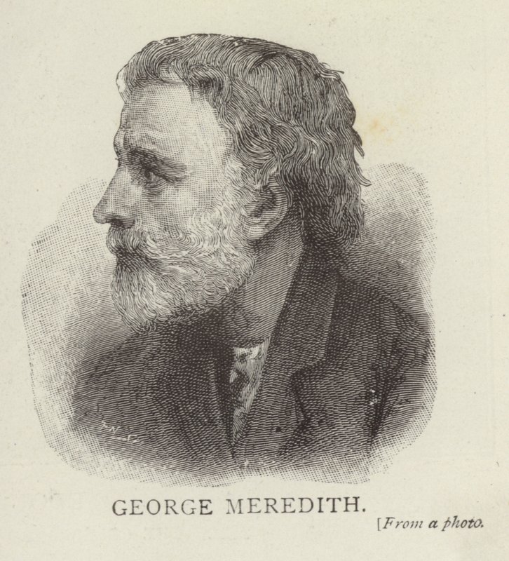 Portrait of George Meredith by English School