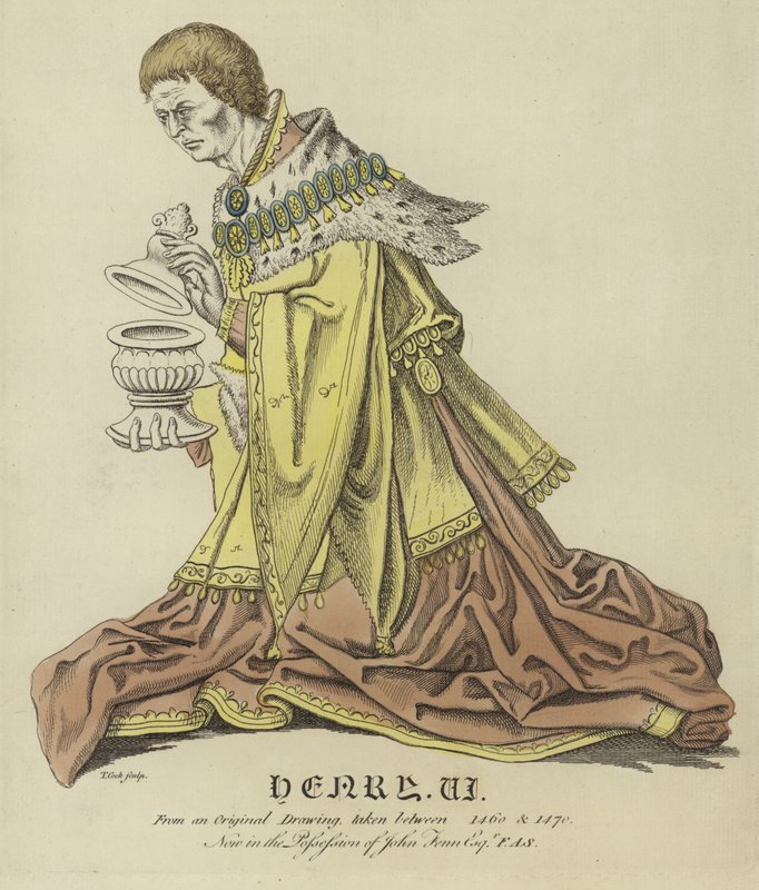 Portrait of Henry VI of England by English School