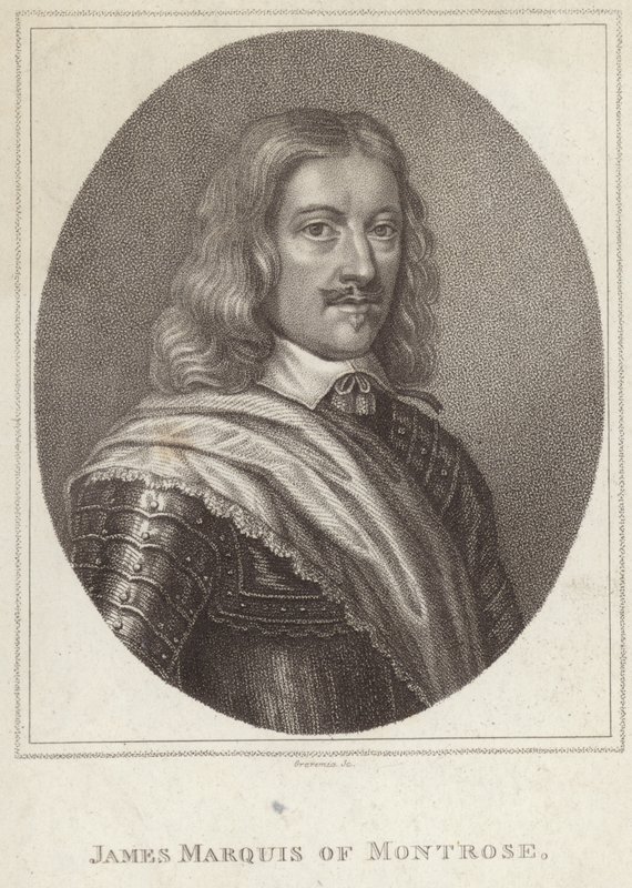 Portrait of James Graham, Marquess of Montrose by English School
