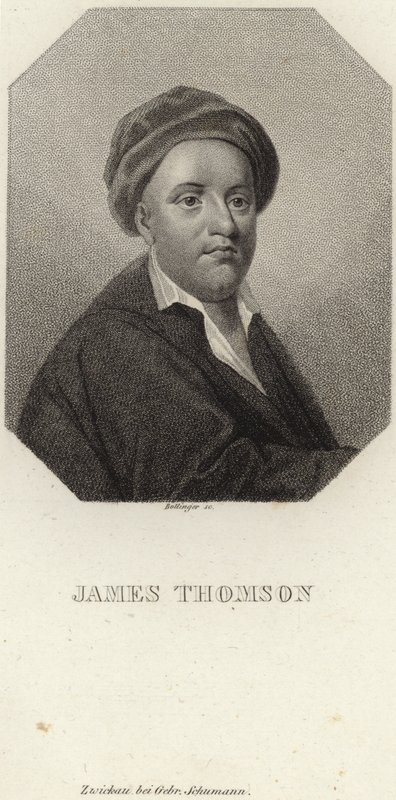 Portrait of James Thomson by English School