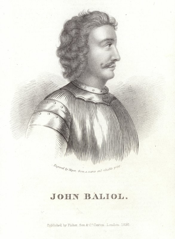Portrait of John Balliol by English School