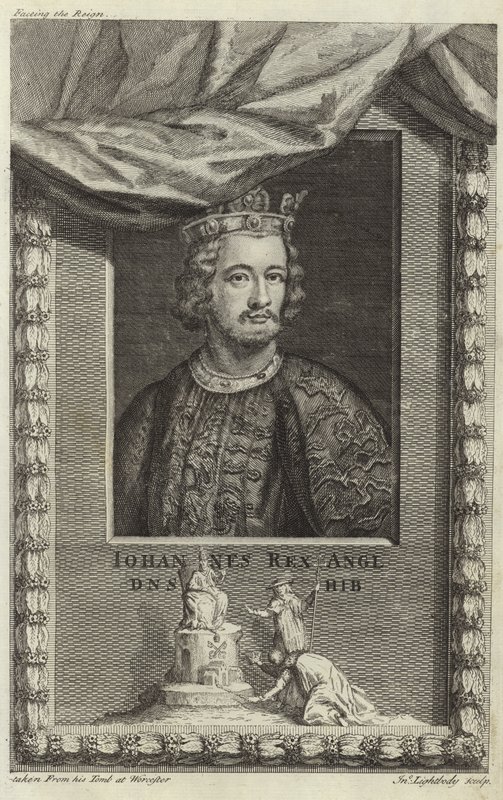 Portrait of John of England by English School