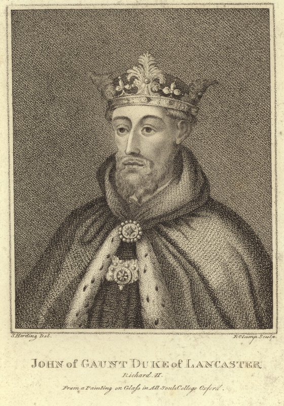 Portrait of John of Gaunt, Duke of Lancaster by English School
