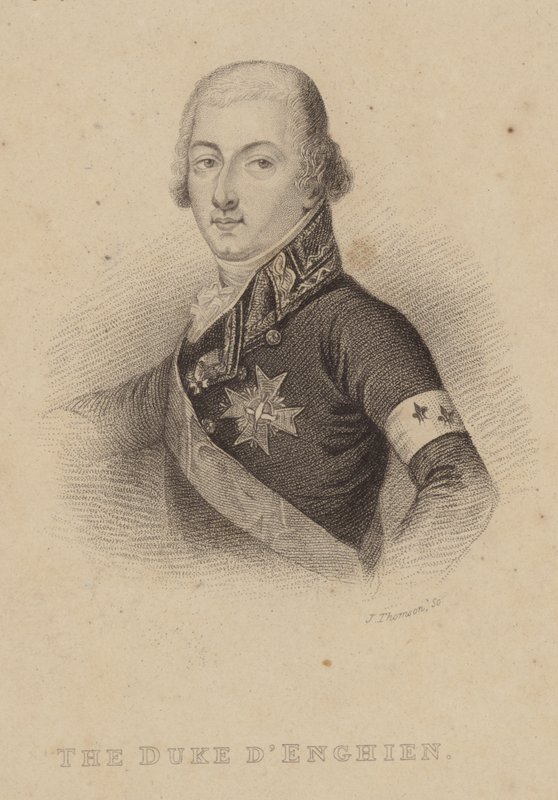 Portrait of Louis Joseph, Prince of Conde by English School