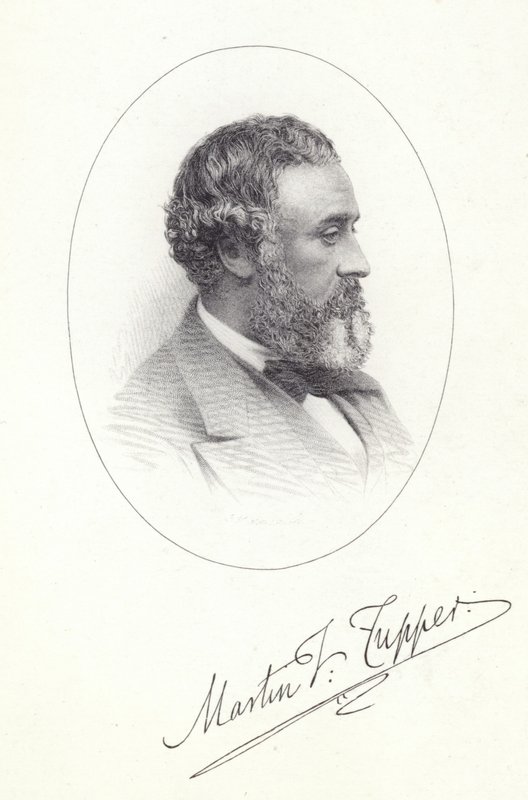 Portrait of Martin Farquhar Tupper by English School