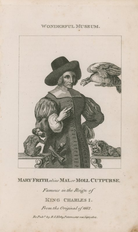 Portrait of Mary Frith by English School
