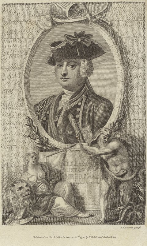 Portrait of Prince William, Duke of Cumberland by English School