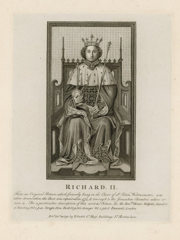 Portrait of Richard II by English School
