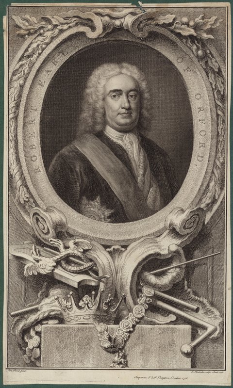 Portrait of Robert Walpole, Earl of Orford by English School