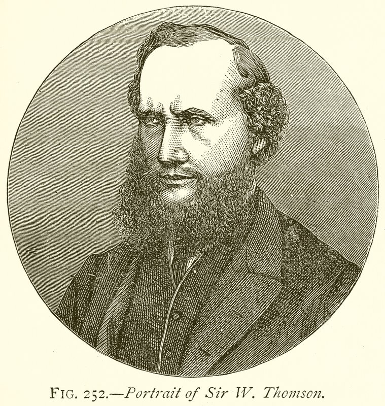 Portrait of Sir W. Thomson by English School