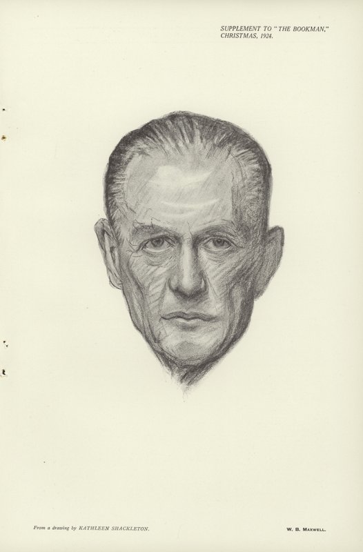 Portrait of W. B. Maxwell by English School