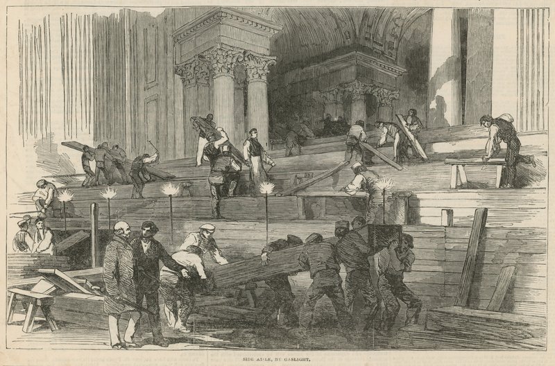 Preparations in St Paul